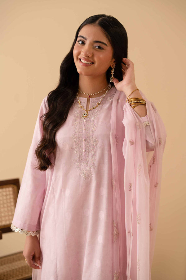 2 Piece - Embroidered Suit - PE25-492