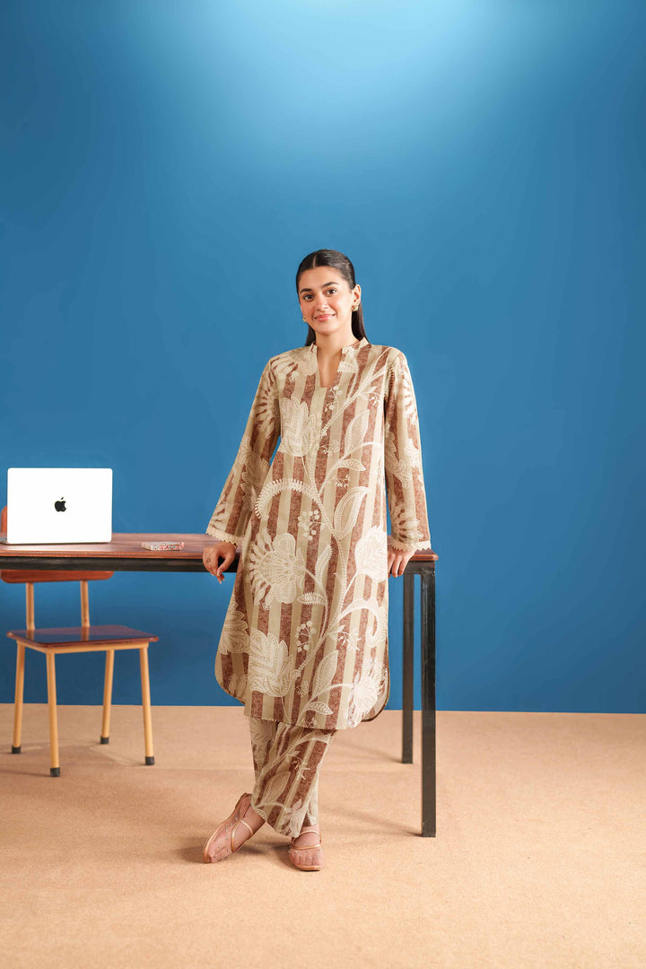 2 Piece - Printed Suit - PE25-527 - for Women - Pret Collection | Nishat | Shop Online