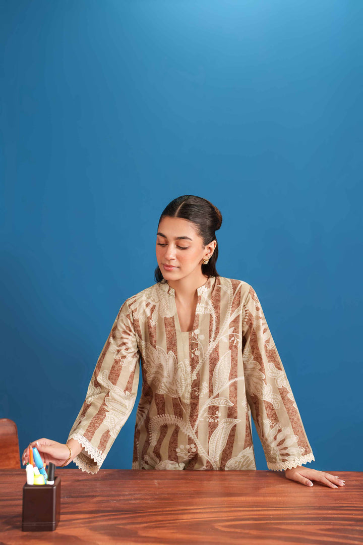 2 Piece - Printed Suit - PE25-527 - for Women - Pret Collection | Nishat | Shop Online