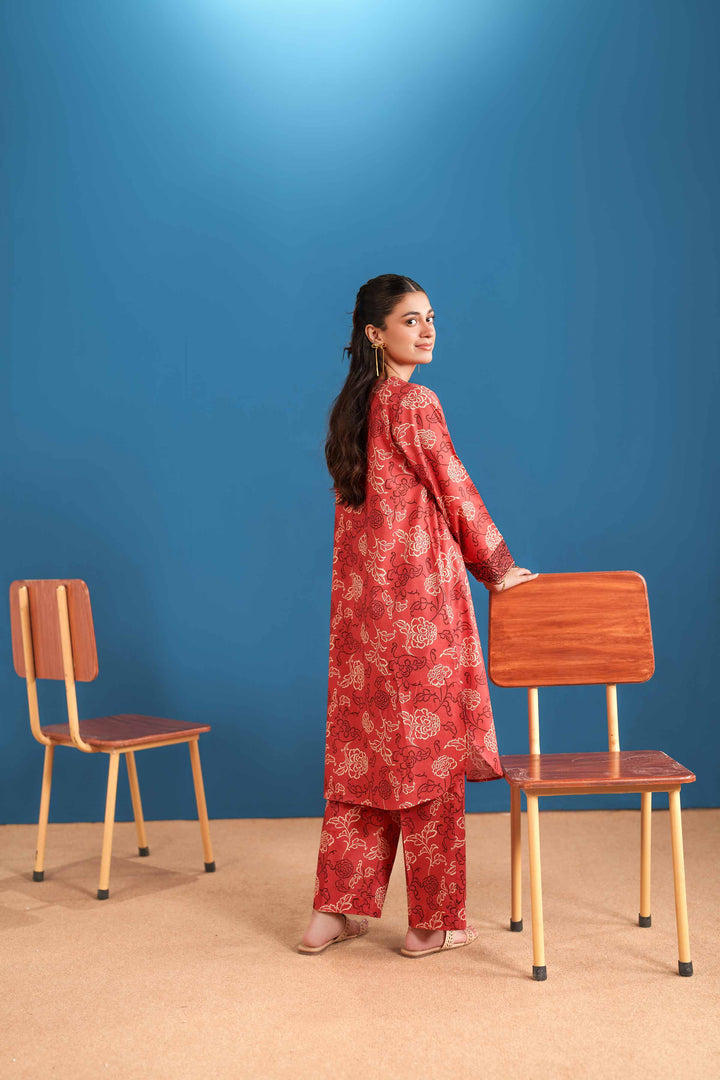 2 Piece - Printed Embroidered Suit - PE25-531 - for Women - Pret Collection | Nishat | Shop Online