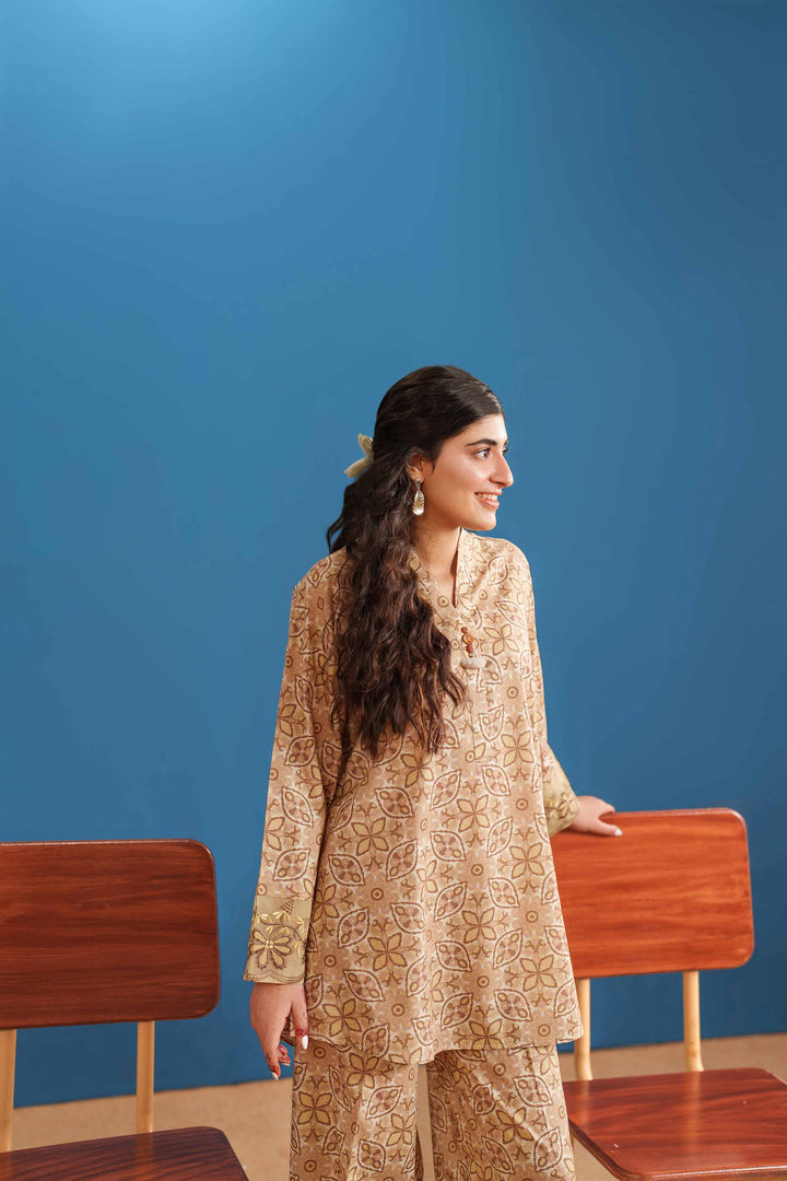 2 Piece - Printed Embroidered Suit - PE25-533 - for Women - Pret Collection | Nishat | Shop Online