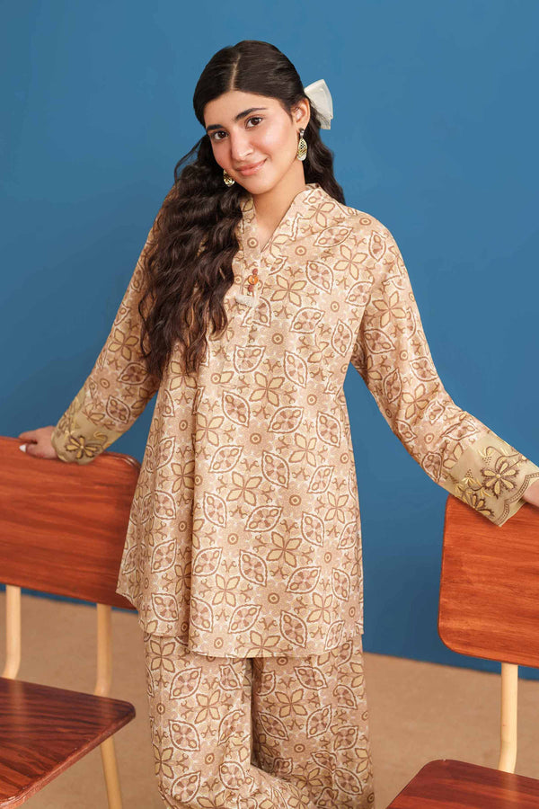 2 Piece - Printed Embroidered Suit - PE25-533 - for Women - Pret Collection | Nishat | Shop Online