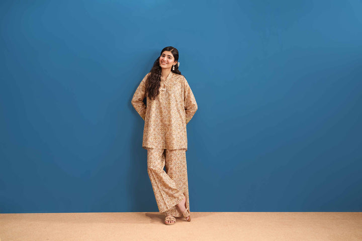 2 Piece - Printed Embroidered Suit - PE25-533 - for Women - Pret Collection | Nishat | Shop Online