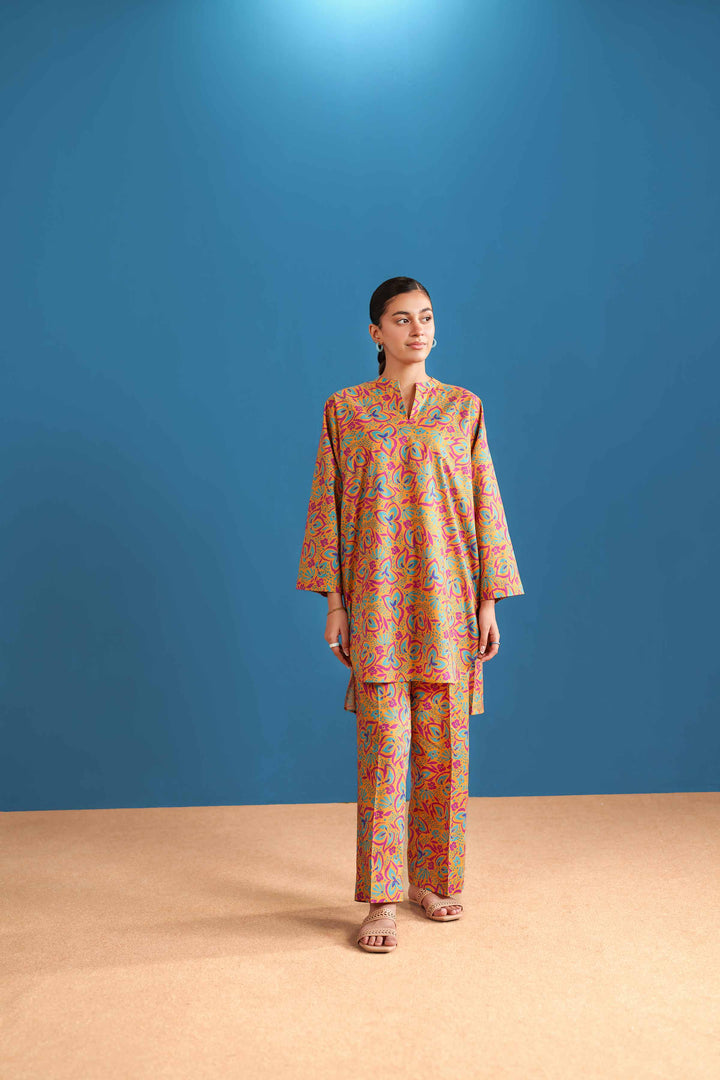 2 Piece - Printed Suit - PE25-534 - for Women - Pret Collection | Nishat | Shop Online