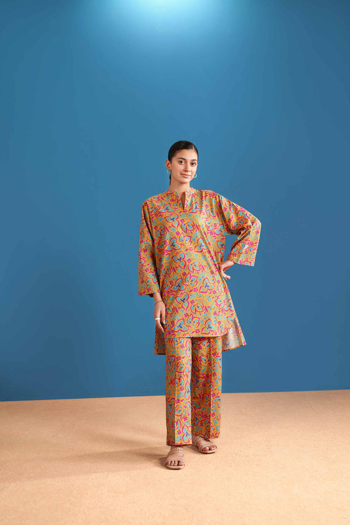 2 Piece - Printed Suit - PE25-534 - for Women - Pret Collection | Nishat | Shop Online
