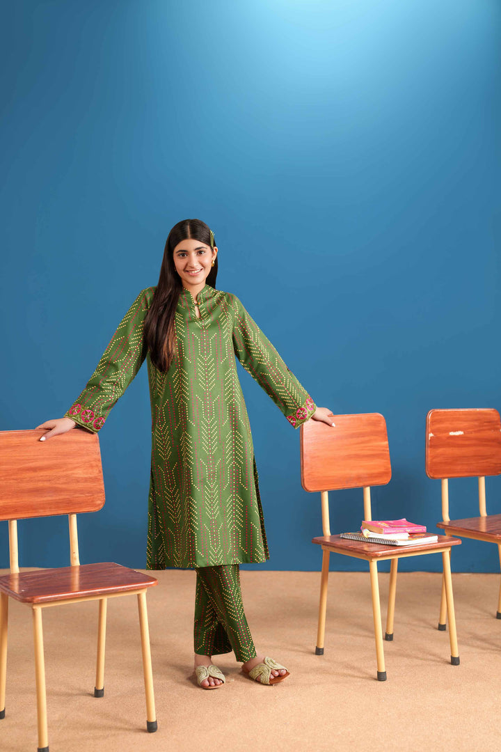 2 Piece - Printed Embroidered Suit - PE25-536 - for Women - Pret Collection | Nishat | Shop Online