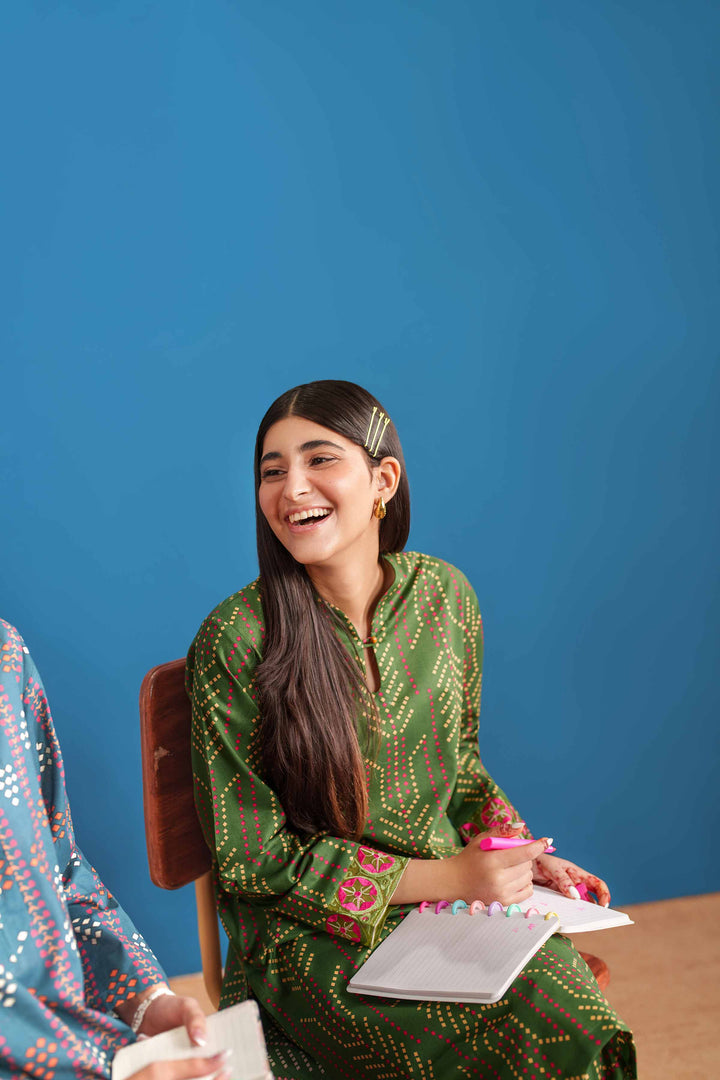 2 Piece - Printed Embroidered Suit - PE25-536 - for Women - Pret Collection | Nishat | Shop Online