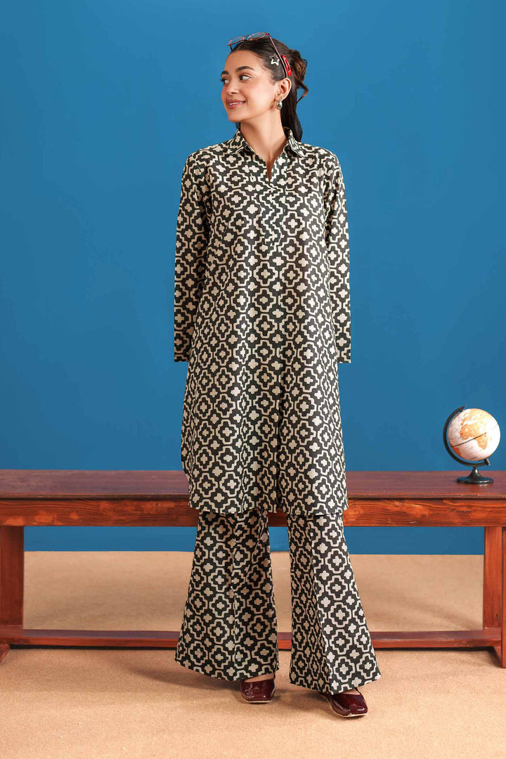 2 Piece - Printed Suit - PE25-537 - for Women - Pret Collection | Nishat | Shop Online