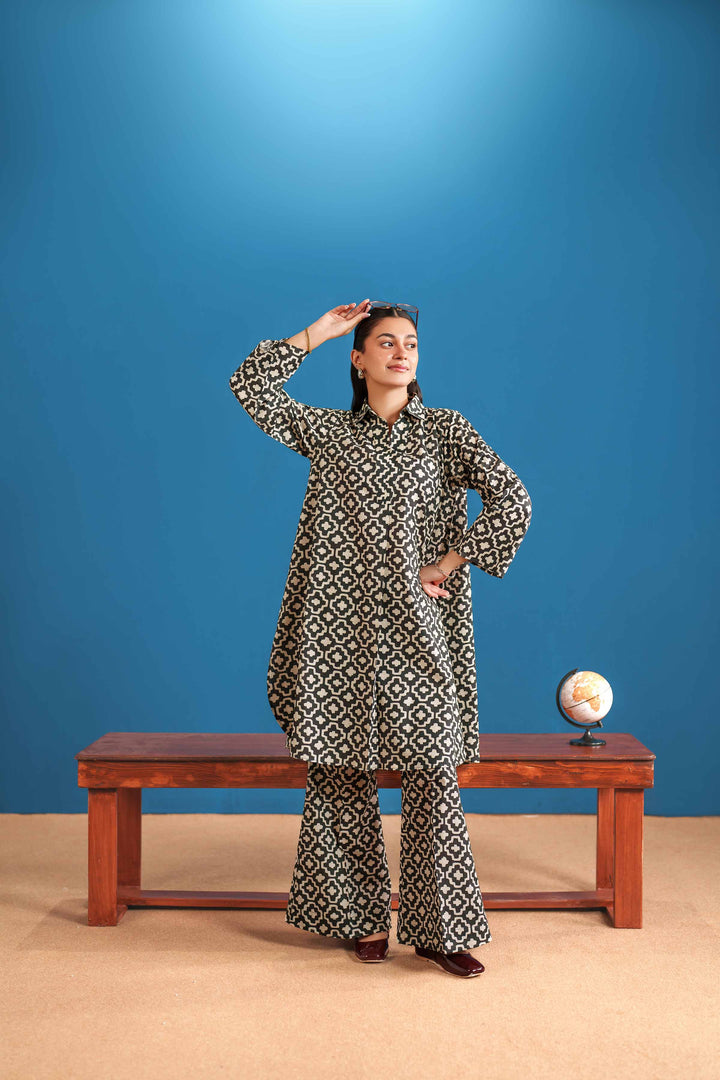 2 Piece - Printed Suit - PE25-537 - for Women - Pret Collection | Nishat | Shop Online