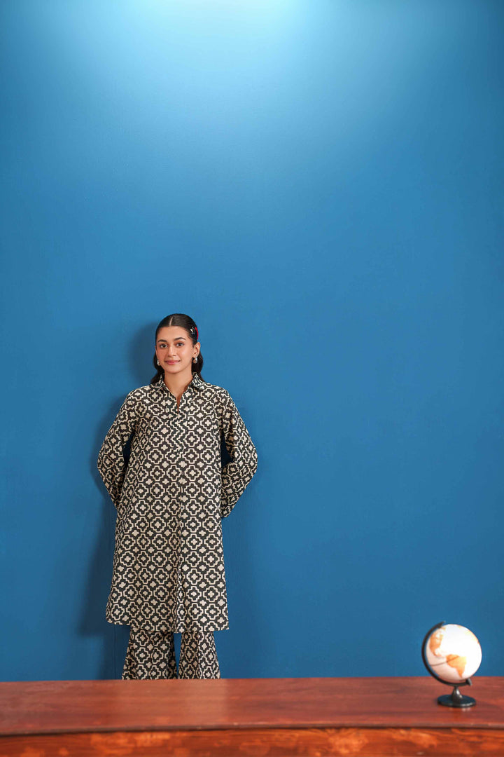 2 Piece - Printed Suit - PE25-537 - for Women - Pret Collection | Nishat | Shop Online