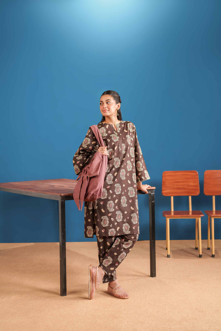 2 Piece - Printed Suit - PE25-538 - for Women - Pret Collection | Nishat | Shop Online