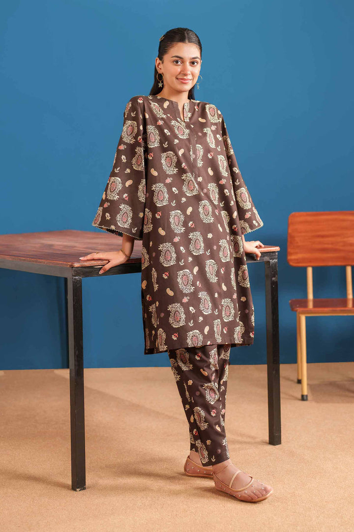 2 Piece - Printed Suit - PE25-538 - for Women - Pret Collection | Nishat | Shop Online