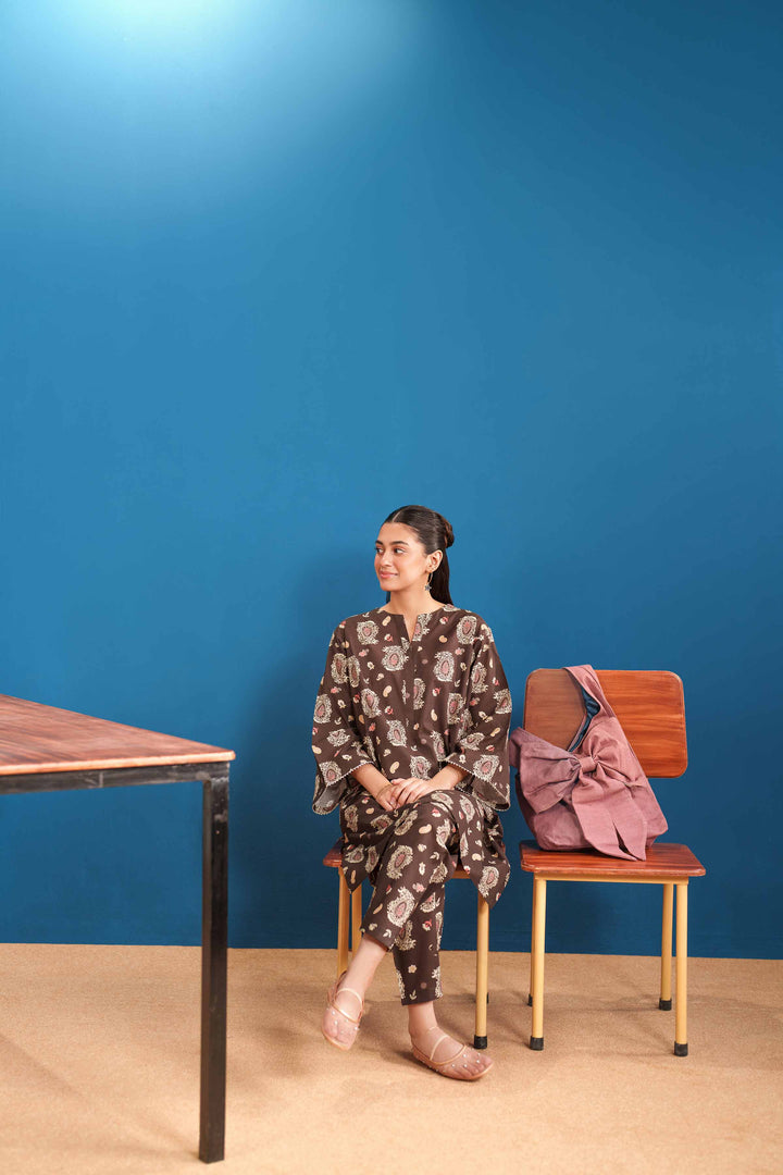 2 Piece - Printed Suit - PE25-538 - for Women - Pret Collection | Nishat | Shop Online