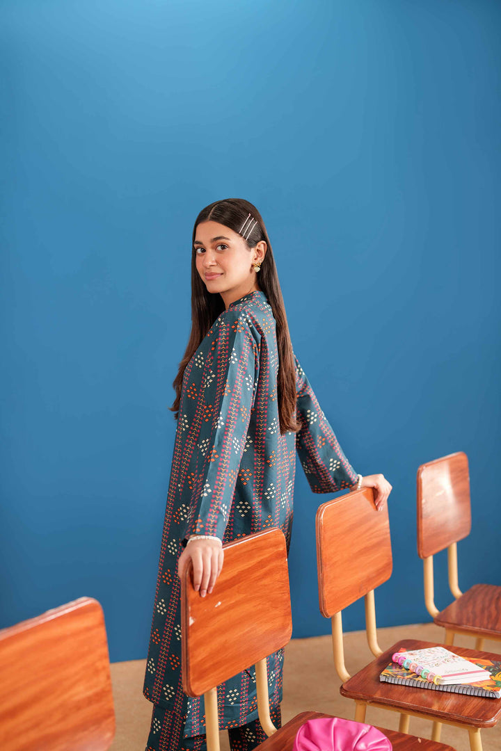 2 Piece - Printed Suit - PE25-539 - for Women - Pret Collection | Nishat | Shop Online