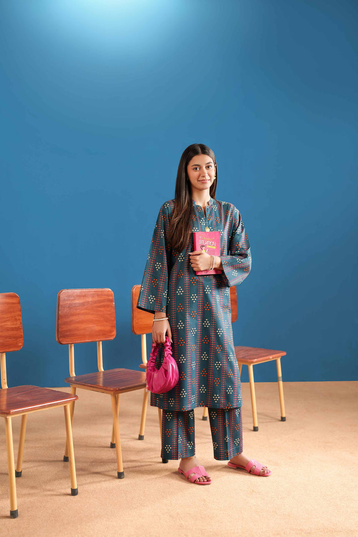 2 Piece - Printed Suit - PE25-539 - for Women - Pret Collection | Nishat | Shop Online