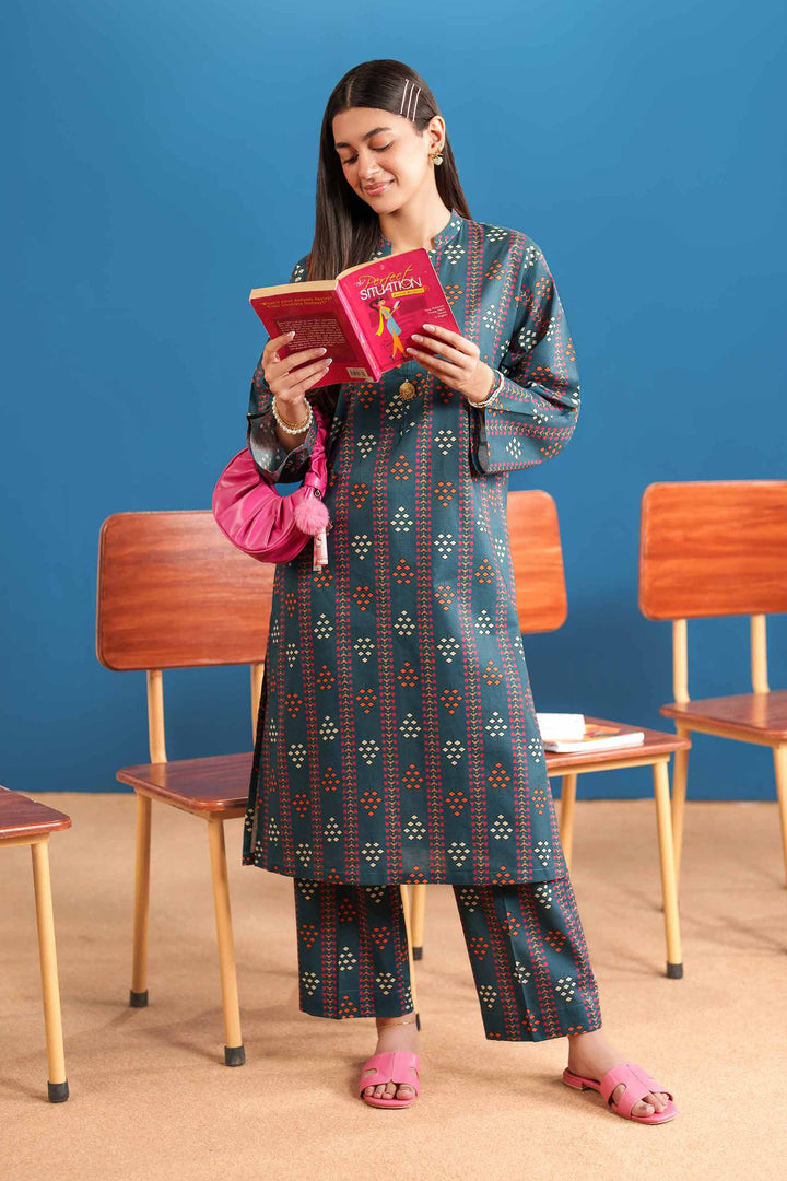 2 Piece - Printed Suit - PE25-539 - for Women - Pret Collection | Nishat | Shop Online
