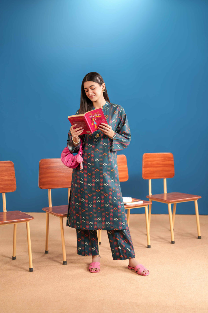 2 Piece - Printed Suit - PE25-539 - for Women - Pret Collection | Nishat | Shop Online