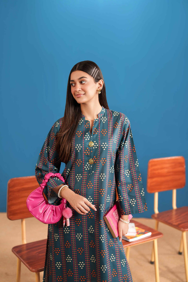 2 Piece - Printed Suit - PE25-539 - for Women - Pret Collection | Nishat | Shop Online