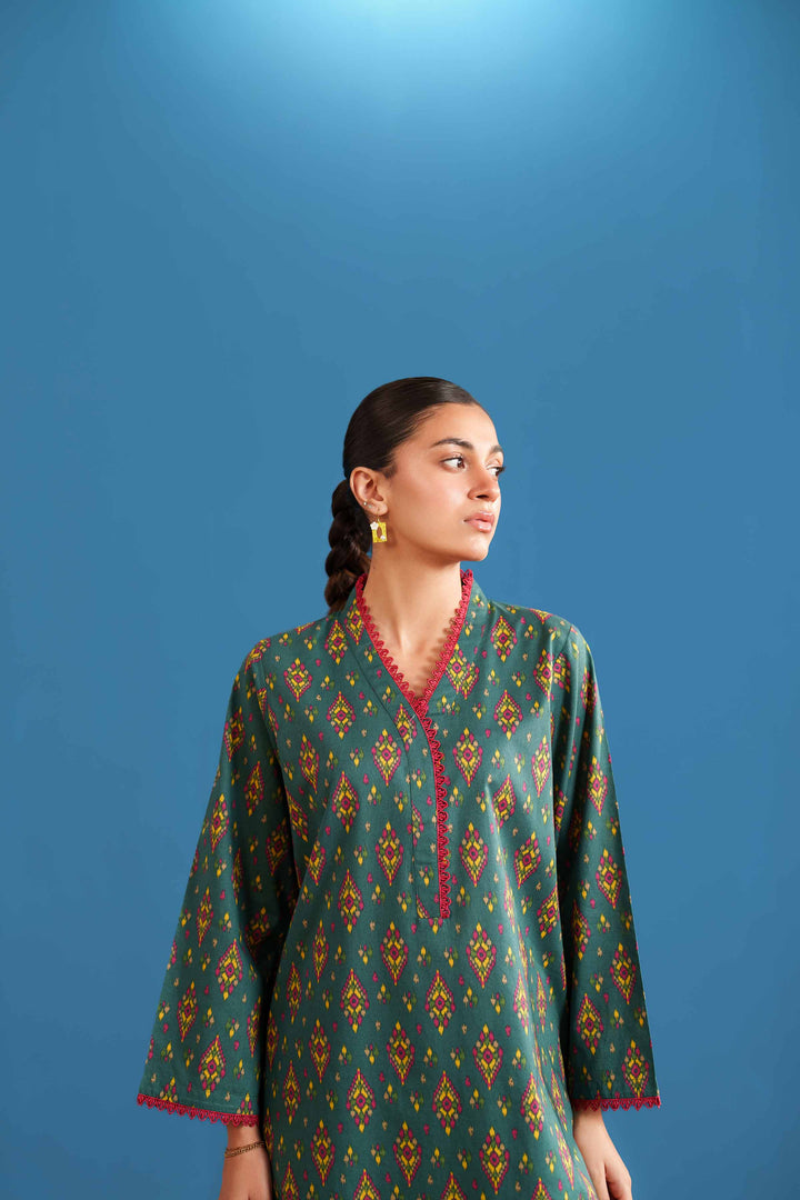 2 Piece - Printed Suit - PE25-540 - for Women - Pret Collection | Nishat | Shop Online