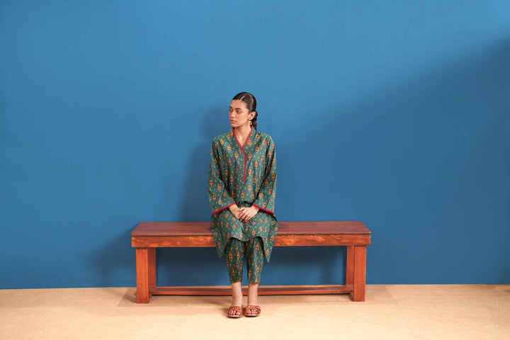 2 Piece - Printed Suit - PE25-540 - for Women - Pret Collection | Nishat | Shop Online