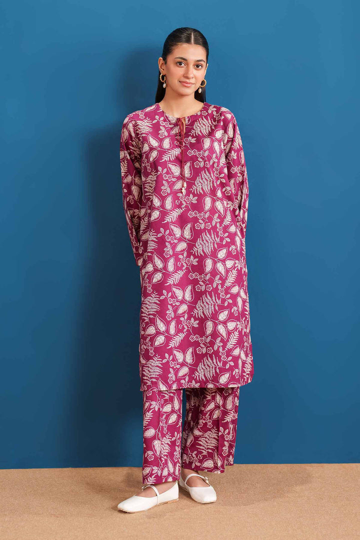 2 Piece - Printed Suit - PE25-542 - for Women - Pret Collection | Nishat | Shop Online