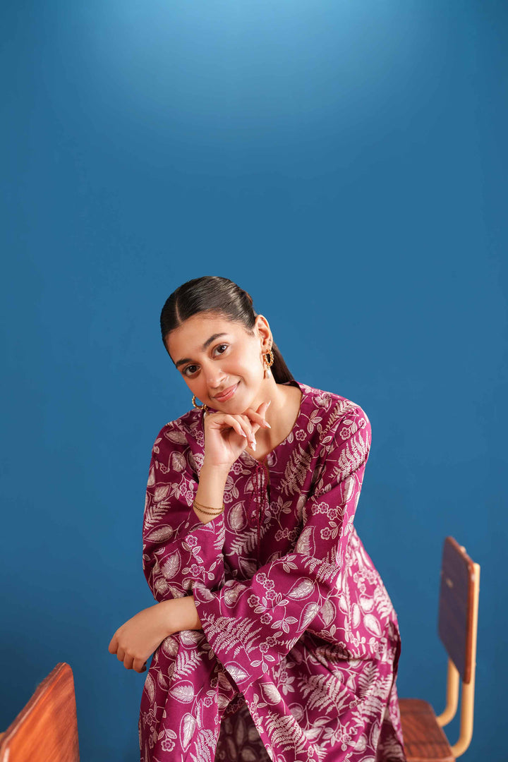 2 Piece - Printed Suit - PE25-542 - for Women - Pret Collection | Nishat | Shop Online