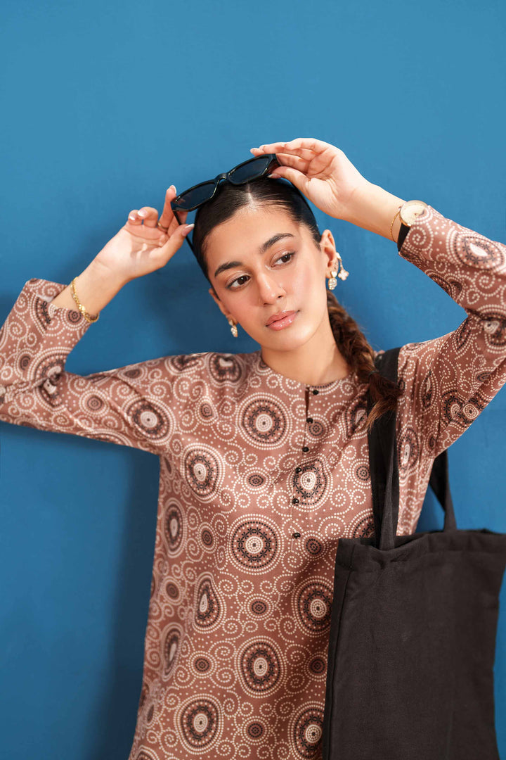 2 Piece - Printed Suit - PE25-544 - for Women - Pret Collection | Nishat | Shop Online