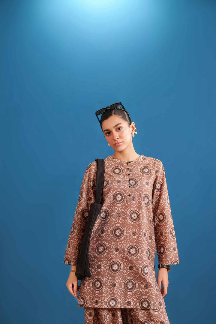 2 Piece - Printed Suit - PE25-544 - for Women - Pret Collection | Nishat | Shop Online