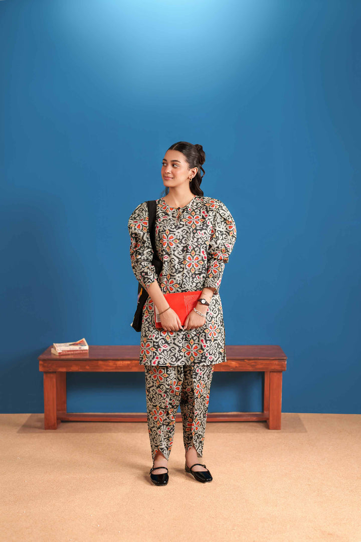 2 Piece - Printed Suit - PE25-545 - for Women - Pret Collection | Nishat | Shop Online