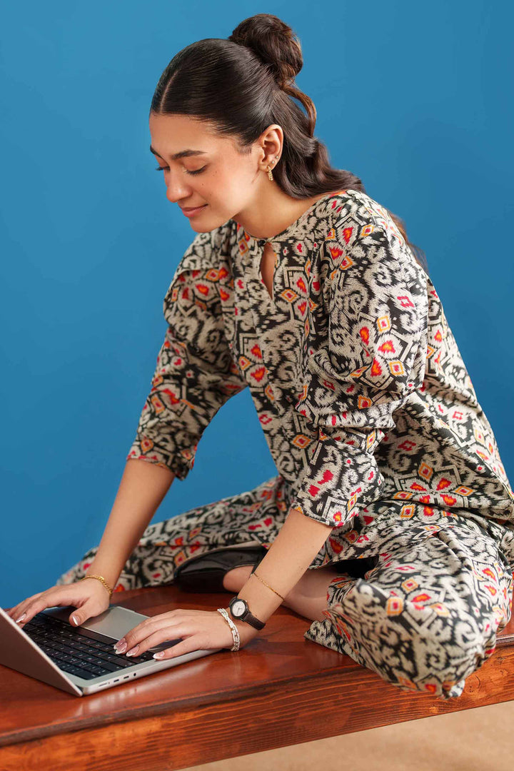 2 Piece - Printed Suit - PE25-545 - for Women - Pret Collection | Nishat | Shop Online