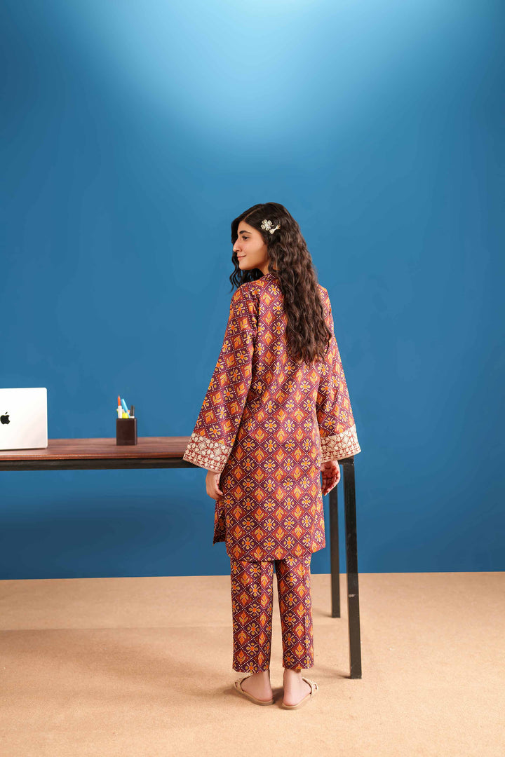 2 Piece - Printed Embroidered Suit - PE25-546 - for Women - Pret Collection | Nishat | Shop Online