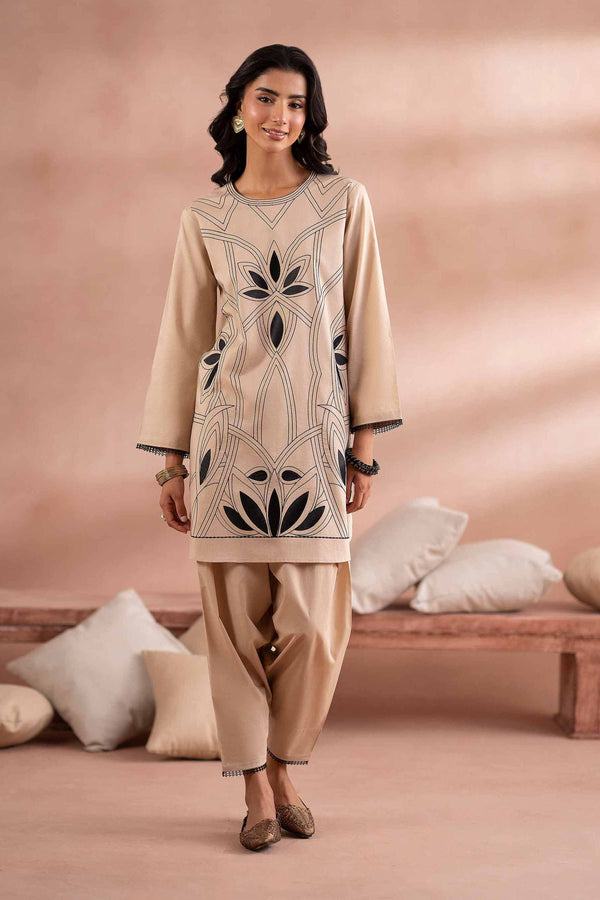 2 Piece - Embroidered Suit - PS25-113